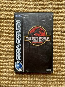 The Lost World: Jurassic Park - With Case Protector (Sega Saturn, 1997)
