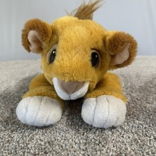 Authentic The Lion King Baby Simba Plush Stuffed Animal Mattel 12" 1993 Disney