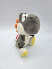 Black Yoshi Mario DS Plush Toy Gray Little Buddy Sanei 2015 Japan Rare 7”