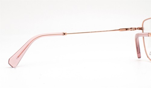 Occhiali da vista Swarovski SK 1012 4014 oro rosa cristalli rosa 54 mm senza custodia - Foto 7 di 8