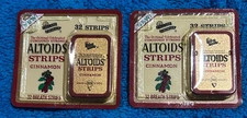 (2) Sealed Altoids Strips Cinnamon Sliding Tin, Rare HTF Discontinued