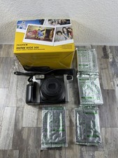 Fujifilm Instax Wide 300 Instant Film Camera - Black/Silver W/Box Film Tested