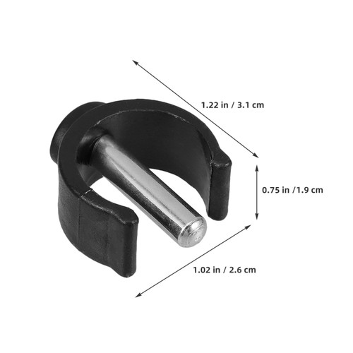 8 Pcs Toilettenstuhl -Ersatzschloss Toilettensitzerhöhungen Erhöhter - 第 11/12 張圖片