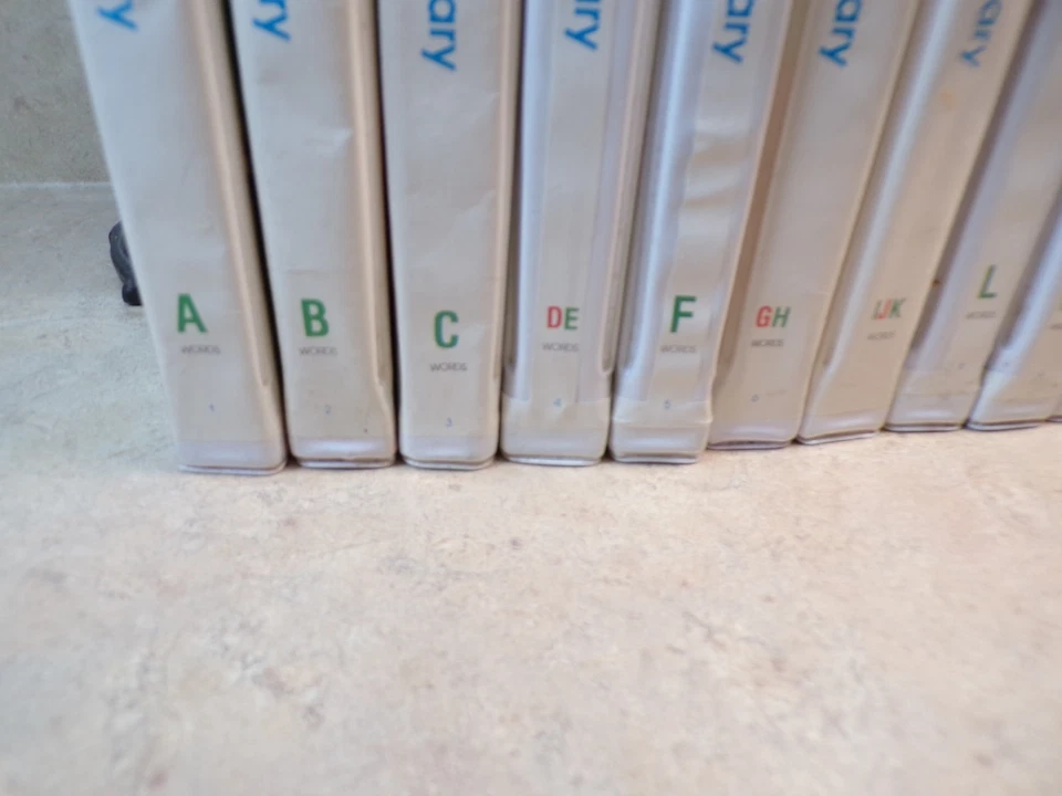 Troll Lets Discover Words Talking Picture Dictionary 16 Books Cassettes Complete - Immagine 2 di 4