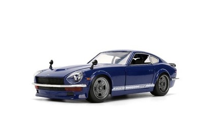 Jada 1:24 JDM Tuners 1972 Datsun 240Z Blue Diecast Model Car 37020
