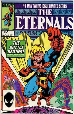 Eternals #1 1985 Marvel Comics FN Comic Book Direct Edition