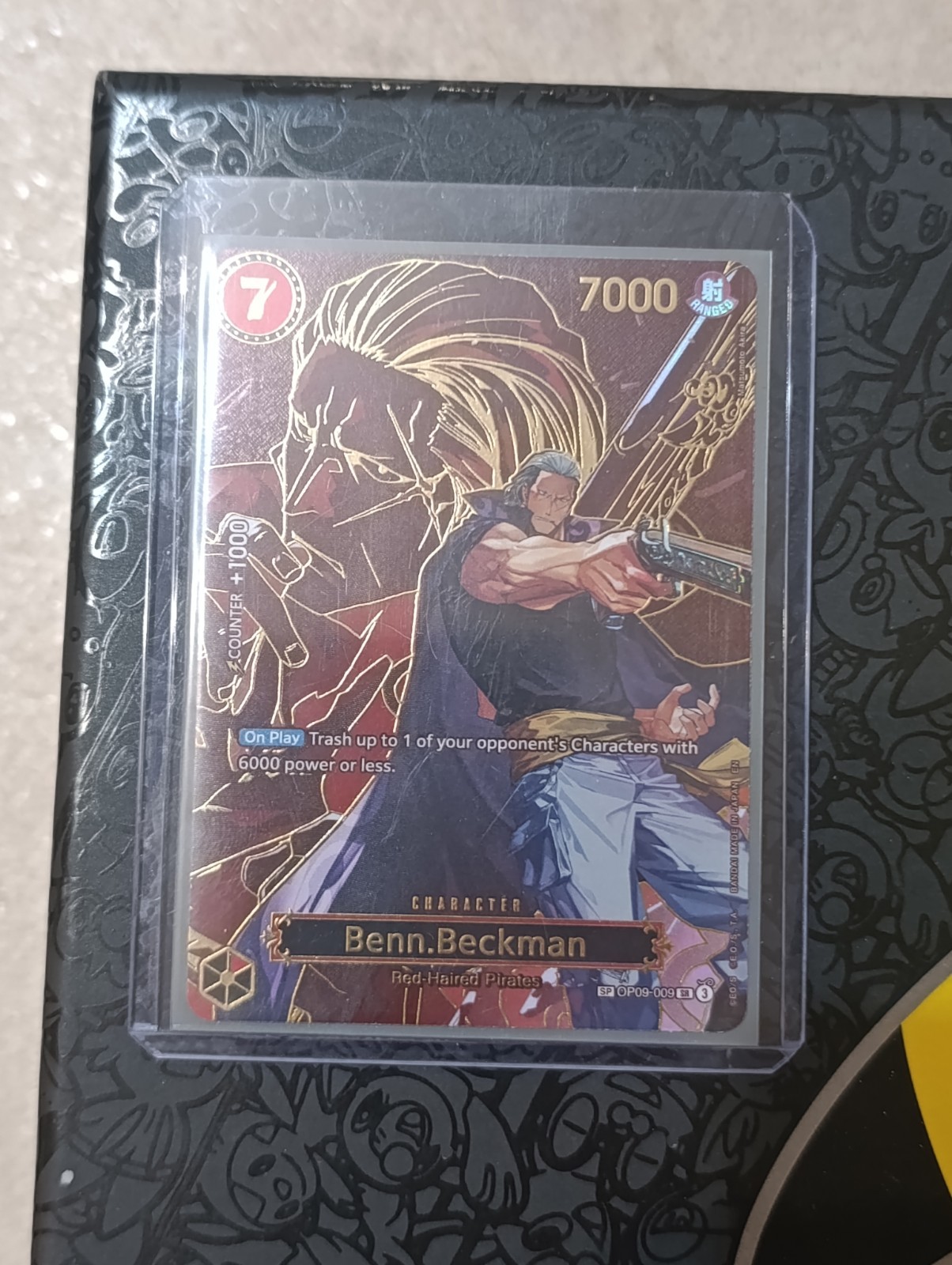 Ben Beckman SP OP09-009 [SP OP13] Carrying on His Will One Piece Op13 Eng NM