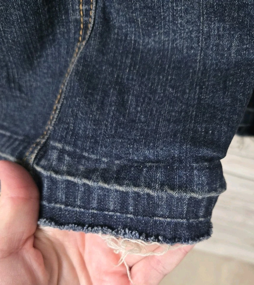 Falda CAbi Mujer 8 Denim Acampanada Larga Maxi Azul Y2k Flecos Liberado Dobladillo Modesto Foto 3 de 4