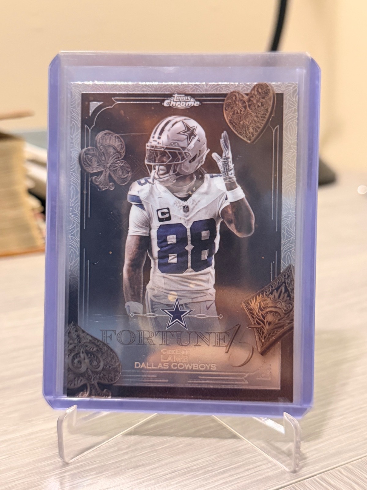 2025 Topps Chrome Fortune 15 - CeeDee Lamb #F15-9