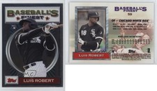 2020 Topps Finest Flashbacks Luis Robert #59 Rookie RC