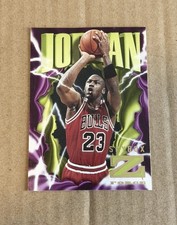 1996-97 SkyBox Z-Force Michael Jordan #11 Chicago Bulls Insert HOF