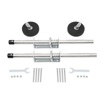 Adjustable Ladder Leveler with Anti-Slip Rubber Feet, Extension Ladder