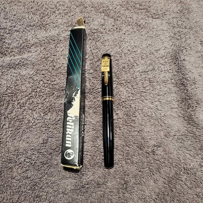Pelikan M250 - Füllfederhalter - 585er OM-Feder  schwarz wie NEU