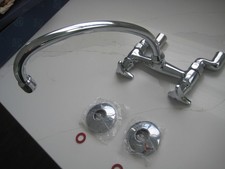 GROHE 31.516-610CHROME COMMERCIAL KITCHEN FAUCET Original Grohe West Germany