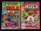 Marvel Comics Vintage Bundle The Incredible Hulk King Size Annual #8 #10 Job Lot