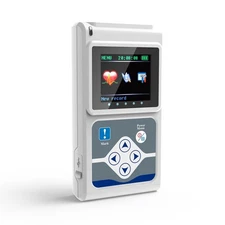 Professional TLC5000 12-Channel Holter ECG Machine -24-Hour Portable EKG Monitor