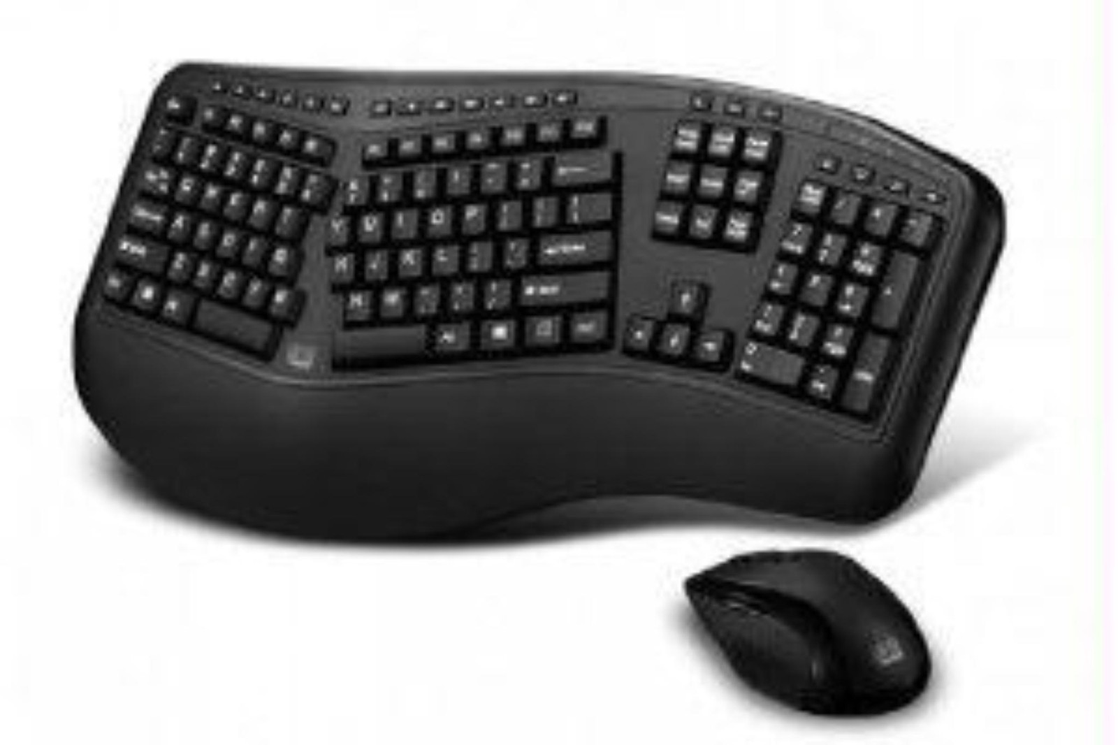 Adesso Technology Adesso Tru-form Media 1500 - Wireless Ergonomic Keyboard & Las