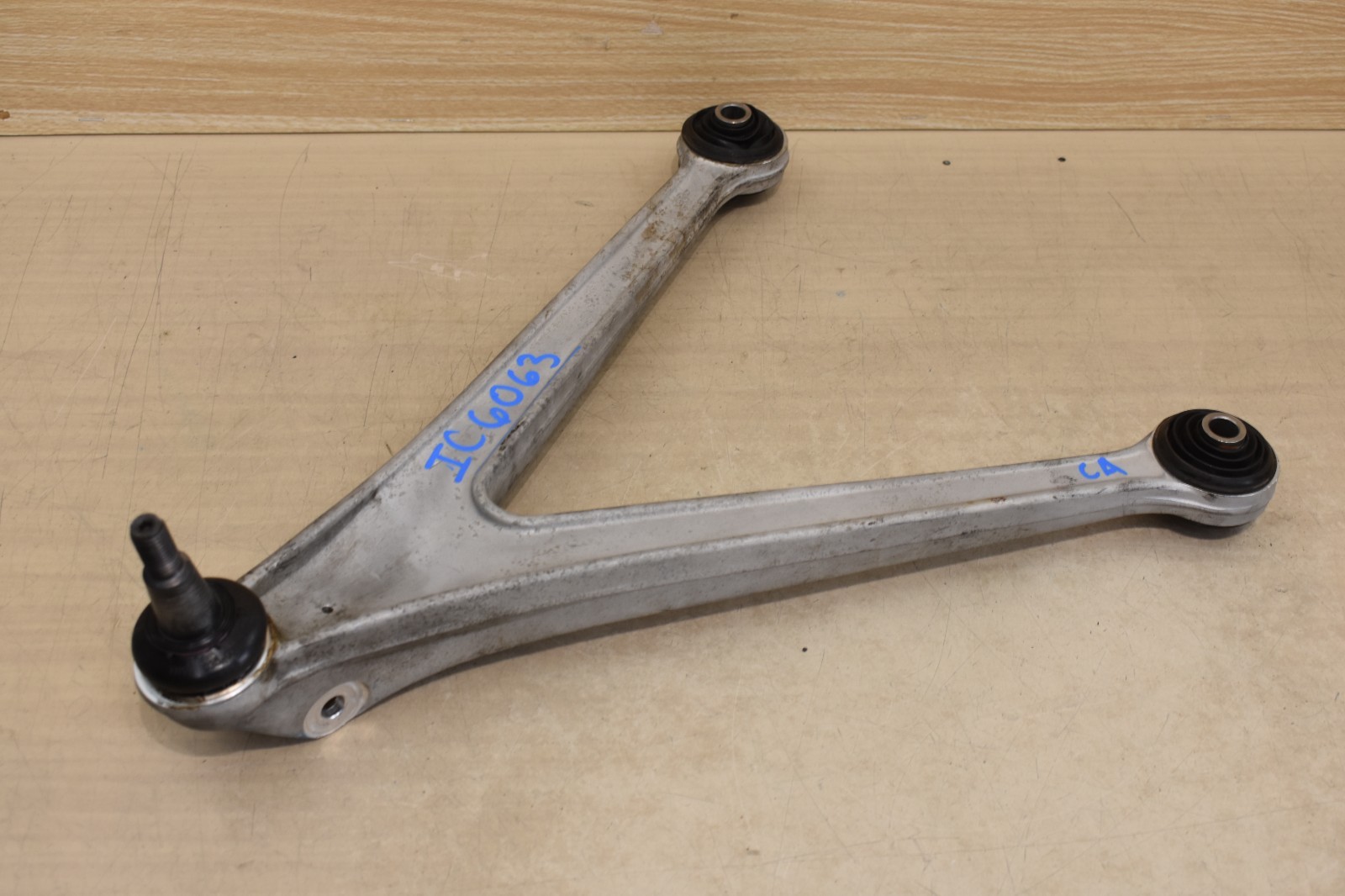 04-06 PORSCHE CARRERA GT FRONT SUSPENSION LOWER CONTROL ARM GENUINE 98034115300