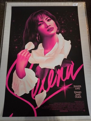 RARE Selena by Matt Ryan Tobin Movie Poster Tejano Art Print Commision #/50