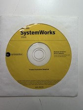 Norton SystemWorks 2006 CD w/ Product Key   Windows XP/2000