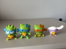 McDonald s Hello Kitty x TMNT Happy Meal Toy Lot Of 4