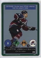 1995-96 Playoff One on One Challenge Curtis Leschyshyn #240 8y6