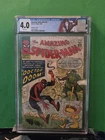 Amazing Spider-Man #5 🕷 CGC 4.0 UK Price Variant 1st Doctor Doom crossover 1963