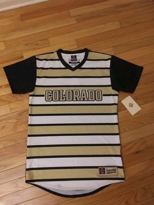 Colorado Buffaloes NCAA Gameday Greats Prosphere Men's Soccer Jersey NWT Size M