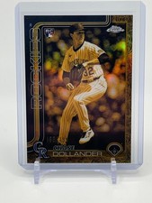 Chase Dollander 2025 Topps Gilded Cast in Gold #CG-10 /199