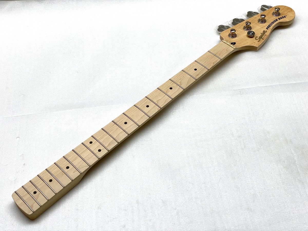 Genuine Fender Squier Precision P BASS NECK Maple Electric PJ Bass