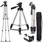 Adjustable Lightweight Aluminum Portable Camera Tripod DSLR Stand Phone Holder