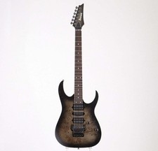 Guitarra Eléctrica Ibanez RG657PB Gris Yunque Ráfaga Plana Usada