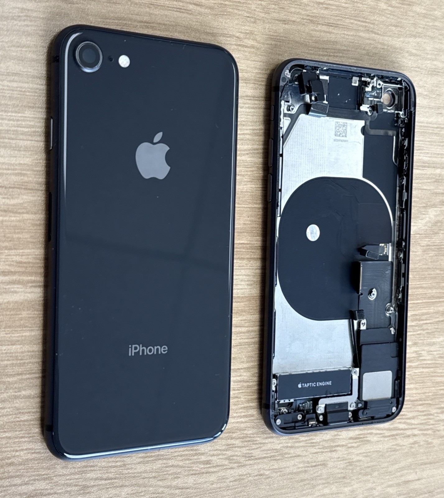 iPhone 8 Original Back Housing Replacement Space Gray With Small Parts ...