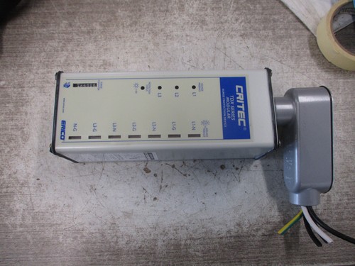 Erico Critec TDX Series Modular Surge Protection Device TDX100S 277/480 Used