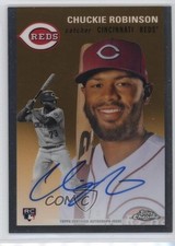 2023 Topps Chrome Platinum Anniversary Auto Chuckie Robinson #CPA-CR Auto 1b09