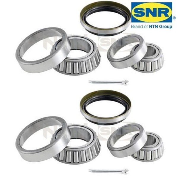 2X Radlagersatz SNR R140.87 2 Radlager Satz Links Rechts Vorderachse Vorne-image