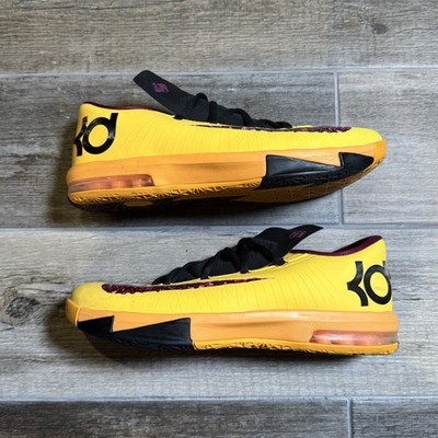 Nike KD 6 ''Peanut Butter & Jelly'' 599424-801 Boys' Size 7Y