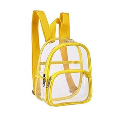 Für Mini Rucksacktasche Schule Sicherheit Studenten Tasche Buch Durchsichtig