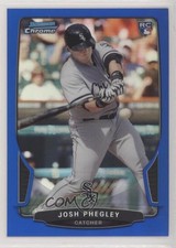 2013 Bowman Draft Chrome Blue Refractor 61/99 Josh Phegley #15 02jw