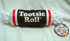 SOFT TOOTSIE ROLL CANDY 12" Plush STUFFED ANIMAL Toy NEW w/ TAG