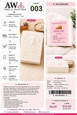 Handmade Honey Oat Soap Goat Milk Moisturizin...