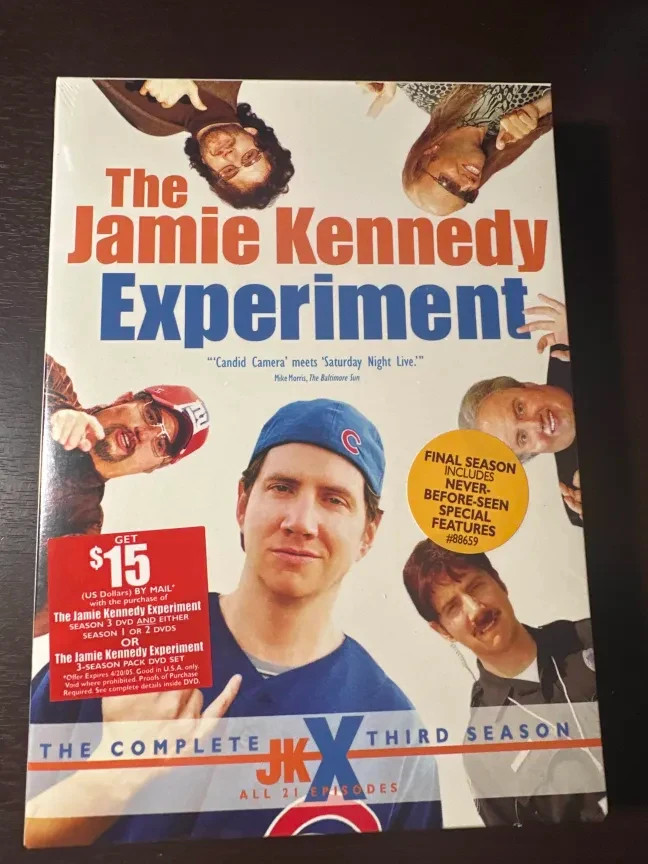 (未使用･未開封品)Jamie Kennedy Experiment: Complete Second Season [DVD] [Import] Amazon.com: The Jamie Kennedy Experiment - The Complete Second