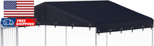 10 X 10 Ft Outdoor Dog Kennel Cover Made from 600D Waterproof Oxford Fabric NEW