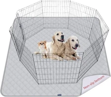 Washable Dog Training Pad Extra Large Reusable Pee Pads for Dogs Non-Slip 65x48"