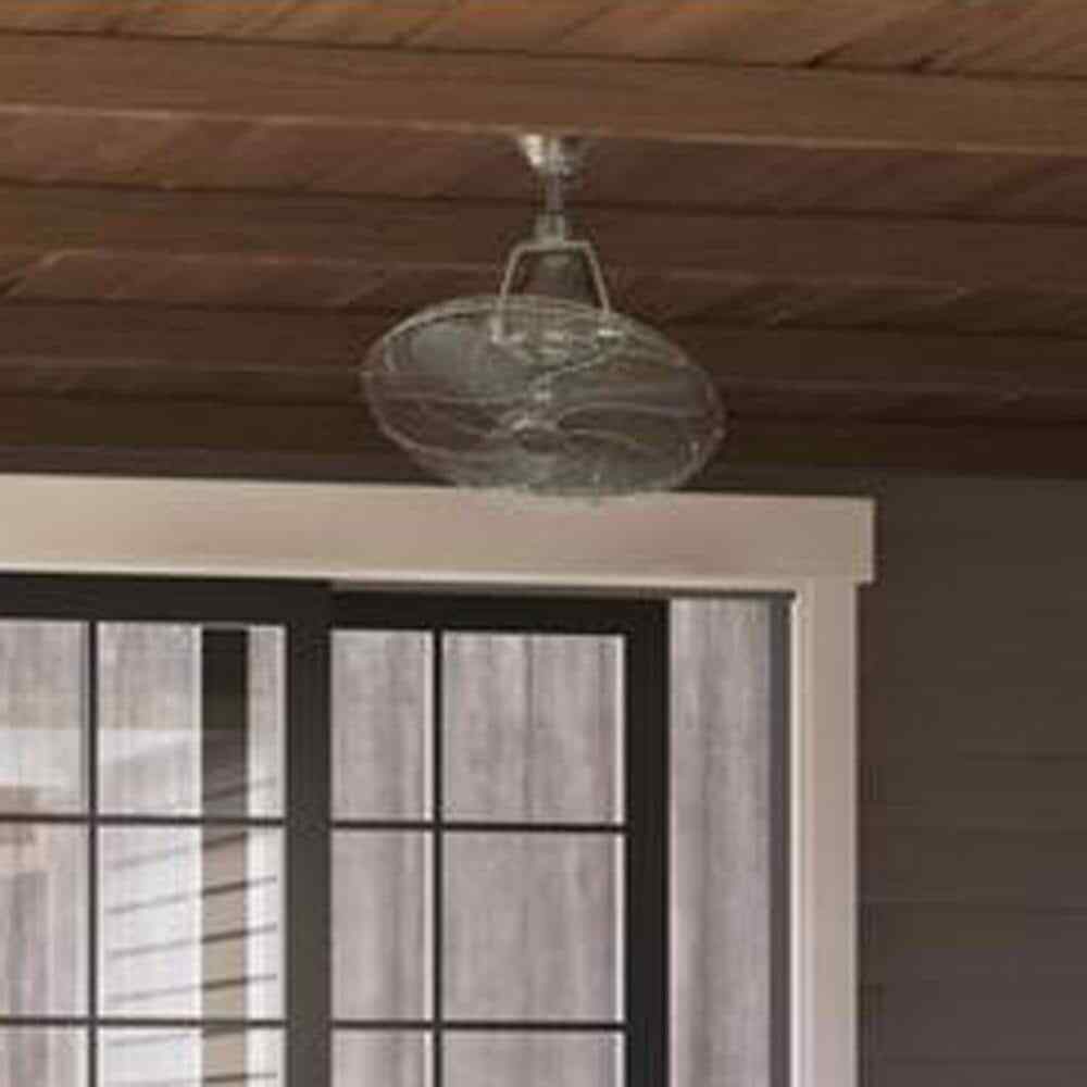 Home Decorators 22 in. Indoor/Outdoor Brushed Nickel Oscillating Ceiling Fan