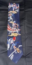 AMERICAN SPORTS BASEBALL Neck Tie Necktie MADE IN USA