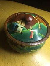 Wood Bowlhand Painted