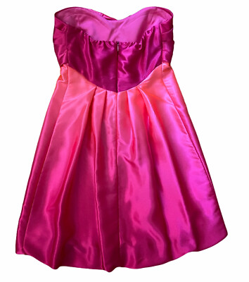 le chateau pink dress Le Chteau Mauve Pink One Shoulder Dress 13yrs / White