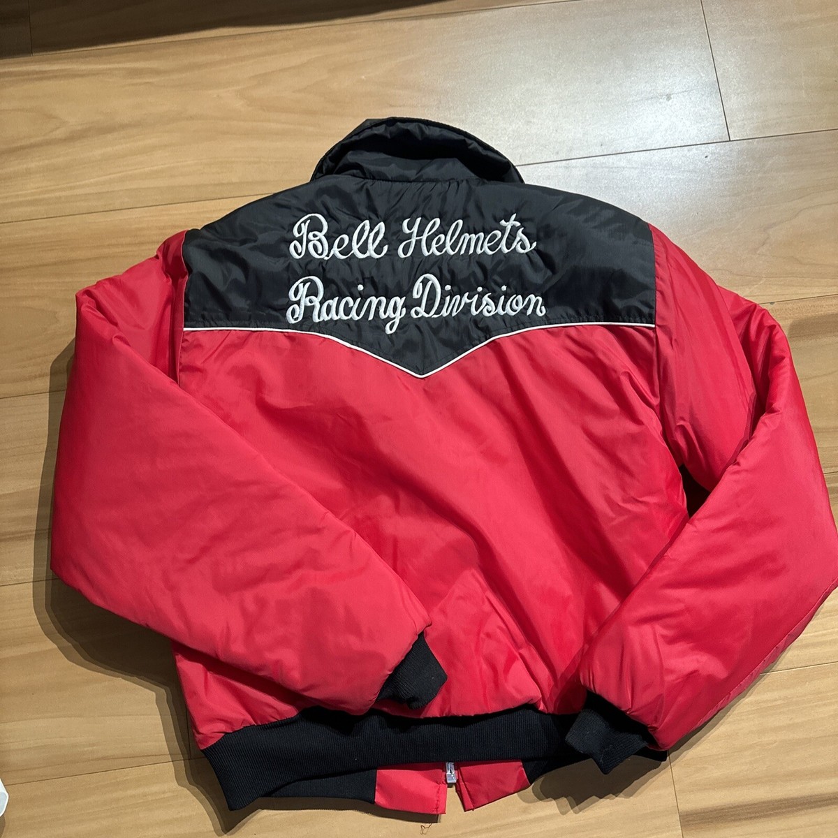 Rare Vintage 70s 80s Bell Helmets Racing Division Coat Jacket