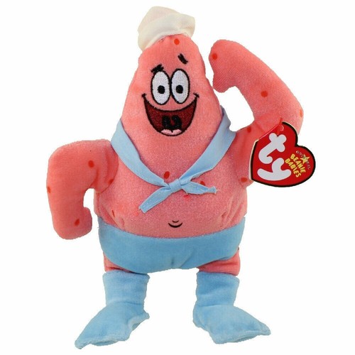 TY Original Beanie Babies PATRICK STAR Plush - 第 1/1 張圖片